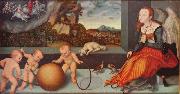 Lucas Cranach Melancholie Germany oil painting artist